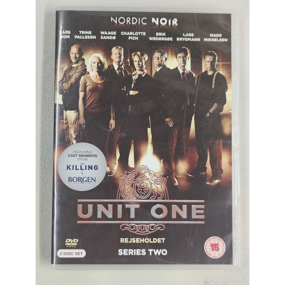 Unit One Rejseholdet Series Two DVD Mads Mikkelsen Nordic Noir 2-Disc Set R2